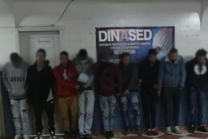 Los sujetos fueron detenidos tras varios allanamientos el pasado 25 de enero.