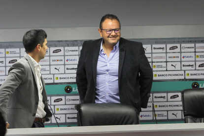 Diego Castro, gerente de Liga de Quito, dio detalles de la situación económica del club capitalino.