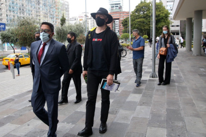 Defensa. Carlos Soria es el abogado de Ola Bini quien fue detenido en abril de 2019.