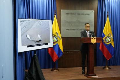 Anuncio. Diego Ordóñez informó la mañana de ayer las resoluciones emitidas por el Consejo de Seguridad.