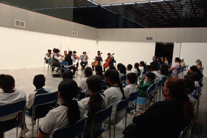 Se cumplió el concierto de música barroca en el Museo Nahim Isaías