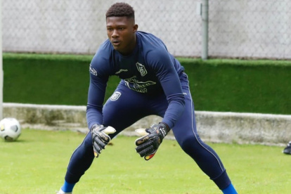 Gilmar Napa, golero de la Tricolor sub-20, ha sido titular y figura en los tres partidos del Sudamericano en Colombia.