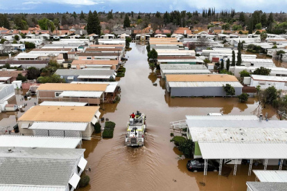 Merced, una de las poblaciones californianas que a fines del año pasado e inicio de este 2023, enfrentó severas inundaciones tras varios días de lluvias intensas.