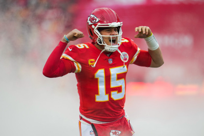 Patrick Mahomes, mariscal de los Chiefs, viene de una lesión.