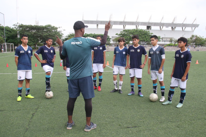 Niños y jóvenes forman parte de las categorías formativas de Guayaquil City, club que se destaca por la proyección de sus jugadores.