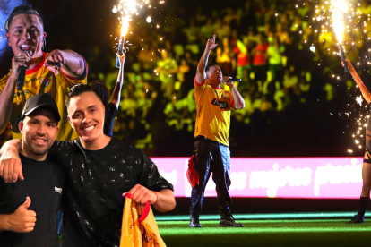 Los mejores momentos de Joey Montana en la Noche Amarilla.