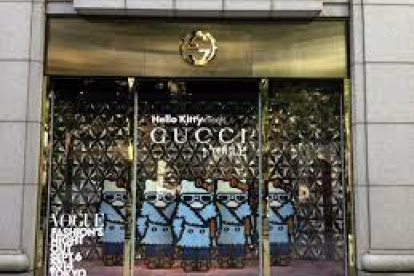 Almacén.- Una de las tiendas que Gucci tiene en el mundo.