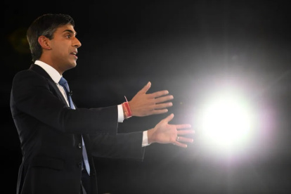 El primer ministro británico, Rishi Sunak.