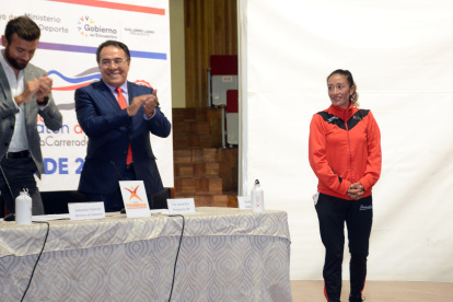 La experimentada fondista Rosalba Chacha es la embajadora de la carrera.