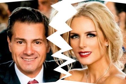 La pareja a pesar de la separación mantiene una relación cordial.