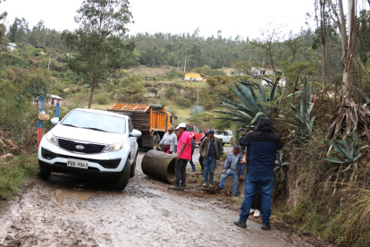 Pedido. Uno de los principales pedidos de los habitantes de parroquias rurales tiene que ver con mejoras en vialidad.