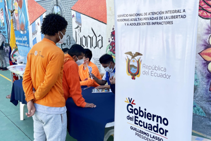 En Ecuador, los privados de libertad son el primer grupo poblacional que ejerce su derecho al voto dentro de los comicios.