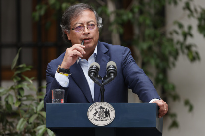 El presidente de Colombia, Gustavo Petro, en una fotografía de archivo. EFE/ Elvis González