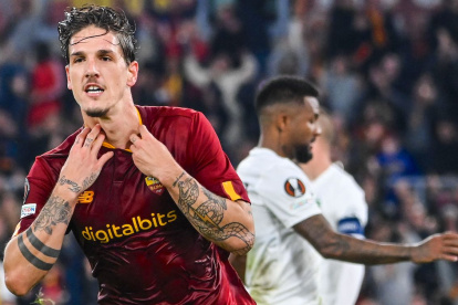 Nicolo Zaniolo, jugador de la Roma