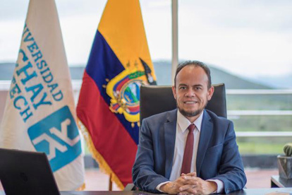 Andrés Rosales, rector de la universidad Yachay Tech.