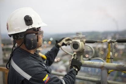 Contrato. La estatal declaró desierto el proceso para incorporar los servicios de 70 trabajadores en la Refinería de Esmeraldas.