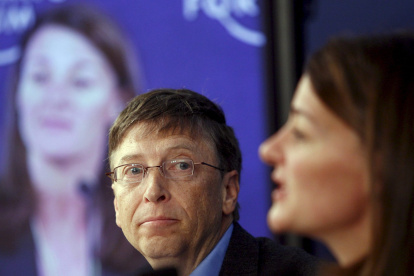 Imagen de archivo del presidente de Microsoft, Bill Gates. EFE/Alessandro Della Valle