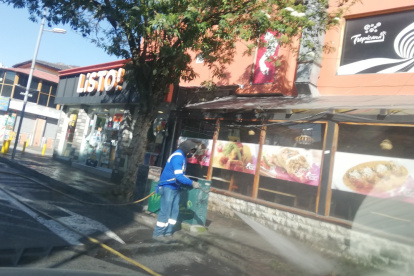 Orden. La limpieza de los puntos calientes se realiza periódicamente.