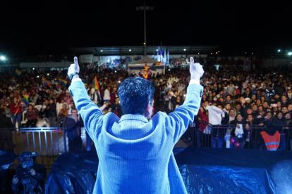 Jorge Yunda lidera las votaciones en Quito.