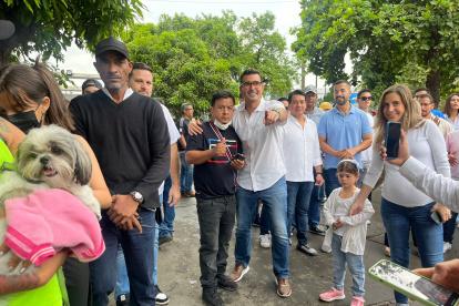 El candidato a la prefectura tiene vista positiva a su elección. Plantea apoyar en la lucha contra la delincuencia.