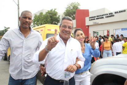 El candidato a la Alcaldía de Guayaquil, Jimmy Jairala.