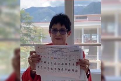 Cecilia Jaramillo, candidata a la Prefectura de Pichincha.