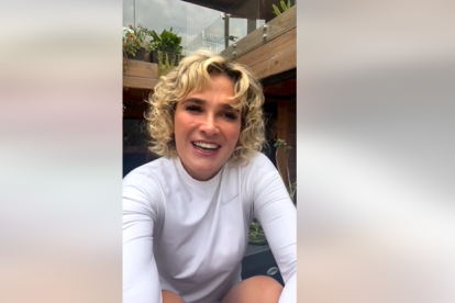 Pronunciamiento. Viteri se grabó desde un celular.