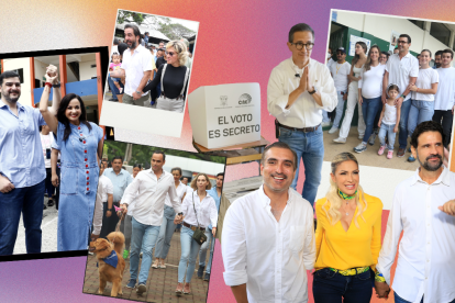 Candidatos en las elecciones 2023.