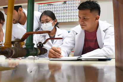 Se planea dar oportunidades a los estudiantes por medio de prácticas pre profesional o charlas.