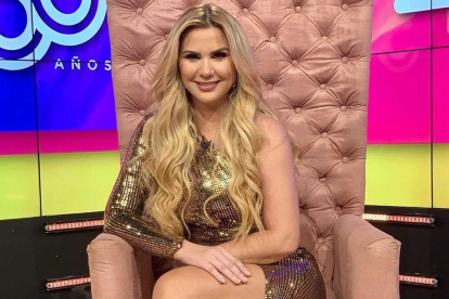 Carolina Jaume es una de las presentadoras del segmento La mesa caliente que transmite Ecuavisa.