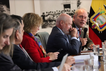 Charles-Michel Geurts, embajador de la Unión Europea en Ecuador.