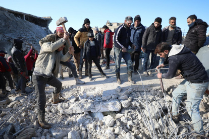 Las labores de búsqueda continúan en Turquía.