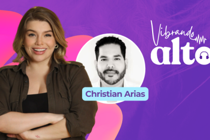 Pódcast Vibrando alto con Christian Arias Toscano.