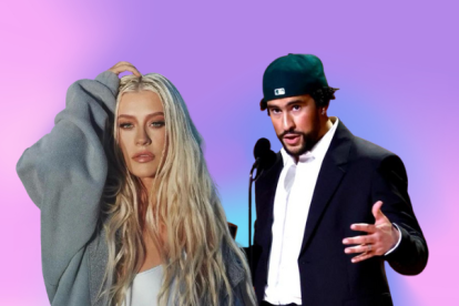 Cristina Aguilera y Bad Bunny