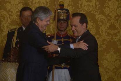 El nuevo ministro de Gobierno, Henry Cucalón, destacó la importancia de impulsar la reforma que tramita la Asamblea sobre el papel de Fuerzas Armadas en seguridad.