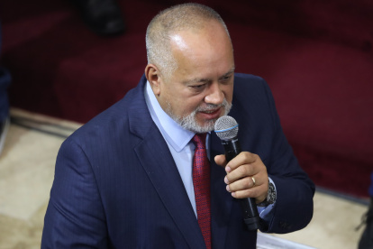 El parlamentario y líder chavista Diosdado Cabello, en una fotografía de archivo. EFE/Miguel Gutierrez