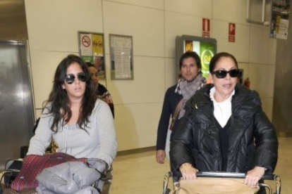 Isabel Pantoja llegó a Miami junto a su sobrina quien no dejó de fotografiar los edificios que hay en la ciudad.