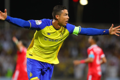 Cristiano Ronaldo destaca como delantero de Al Nassar.