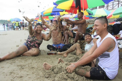 Las playas son las más visitadas en Ecuador en el feriado.