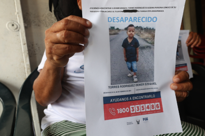 Deiker Ezequiel está desaparecido y se levantó una alerta Emilia para encontrarlo.