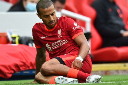 Thiago Alcántara lesionado