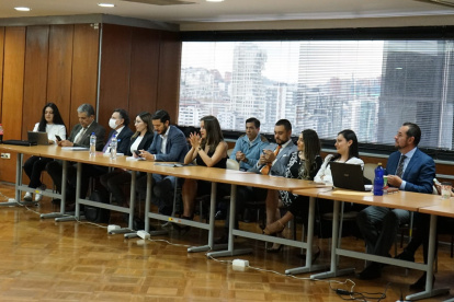 Anuncio. Casi dos horas tomó la lectura de la sentencia en contra de 11 procesados.