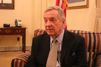 El senador demócrata Dick Durbin , en una fotografía de archivo. EFE/ Octavio Guzmán