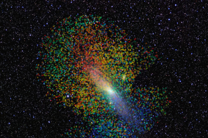 Investigadores han descubierto nuevas "pruebas sorprendentes" de una migración masiva de estrellas a la galaxia de Andrómeda.