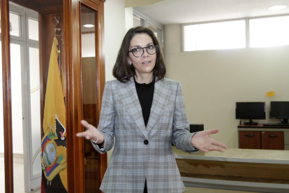 Gabinete. Ximena Garzón fue ministra de Salud entre mayo de 2021 y julio de 2022, que presentó la dimisión.