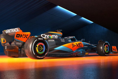 El McLaren de este 2023 lleva la nomenclatura MCL60.