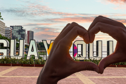 Referencial de amor en Guayaquil.