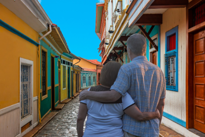 Referencial de una pareja en Guayaquil.