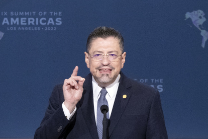 Rodrigo Chaves, presidente de Costa Rica