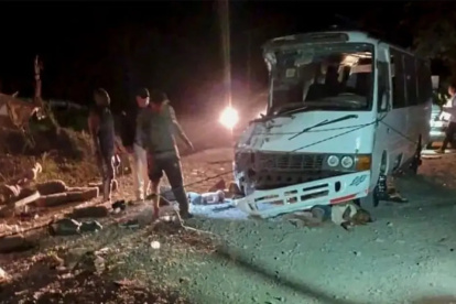 Entre los 20 heridos hay al menos 5 menores de edad, dos de ellos con lesiones graves